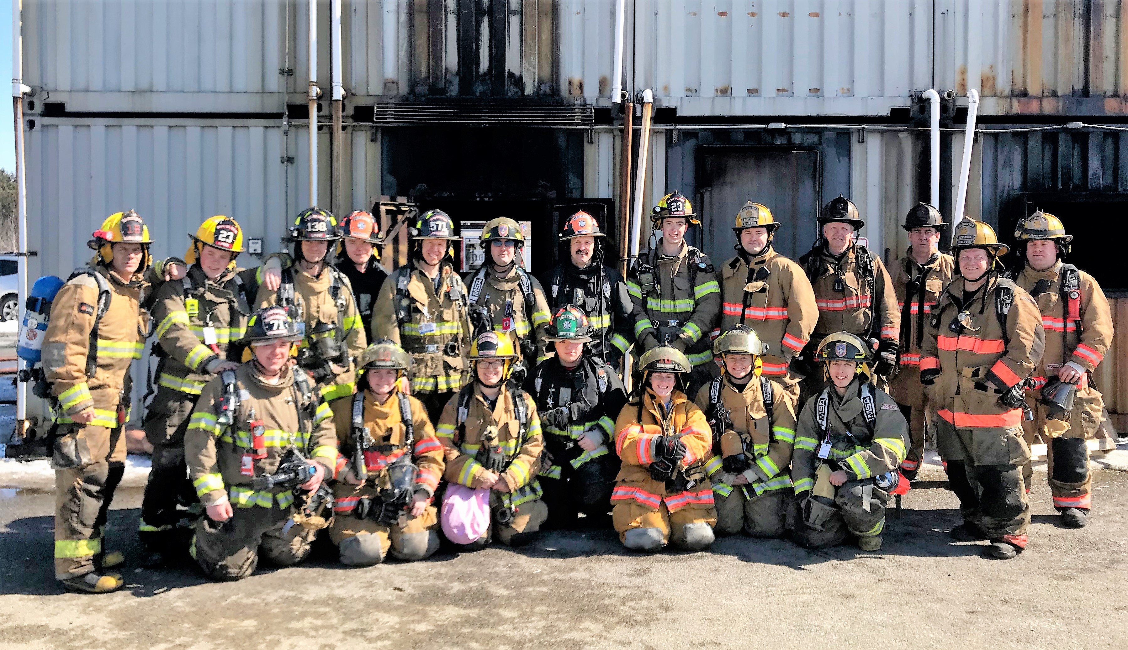 Firefighter 1 Live Fire Burnt HIlls March 2019